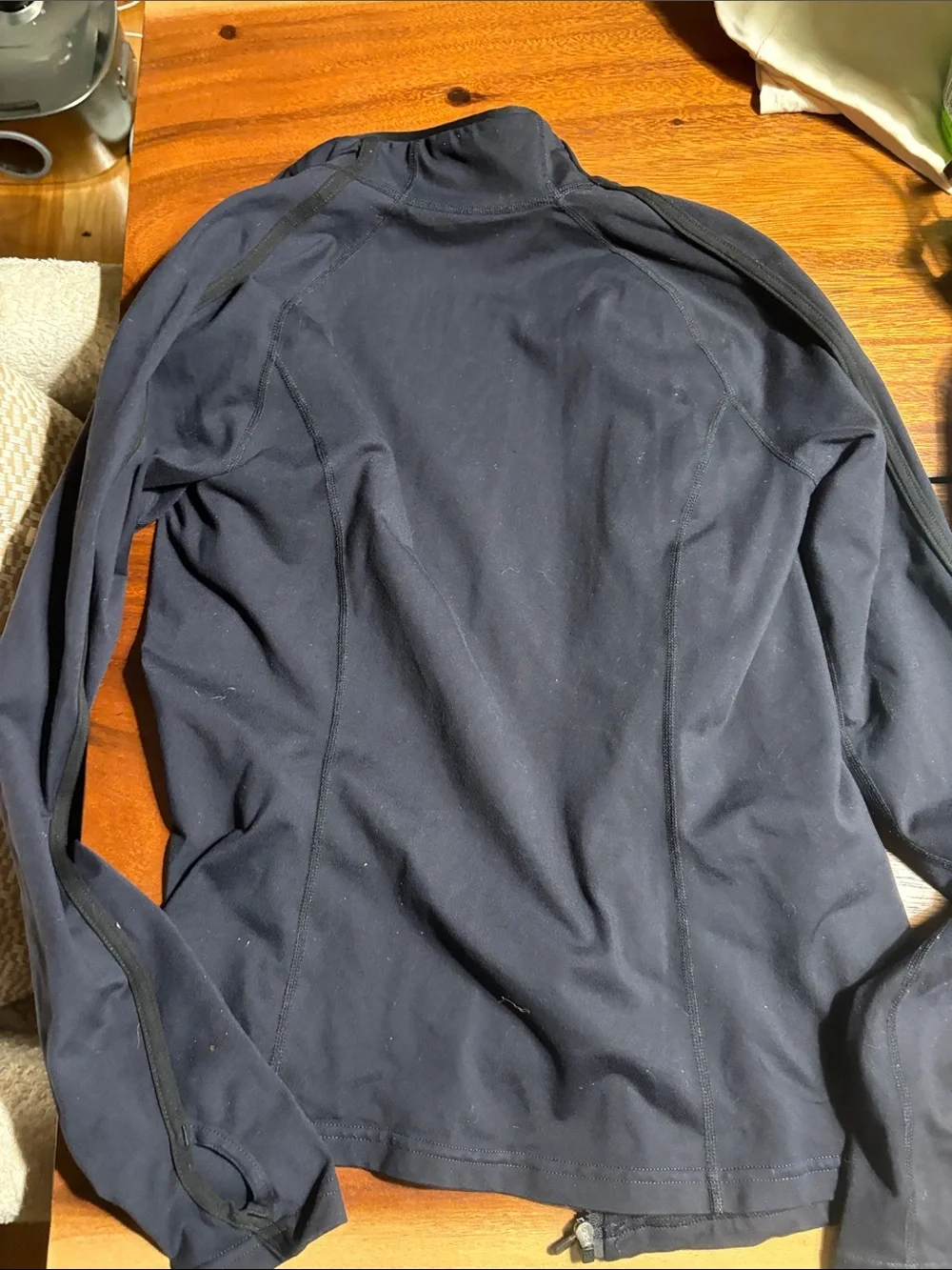 Women Full-Zip Navy Performance Jacket
